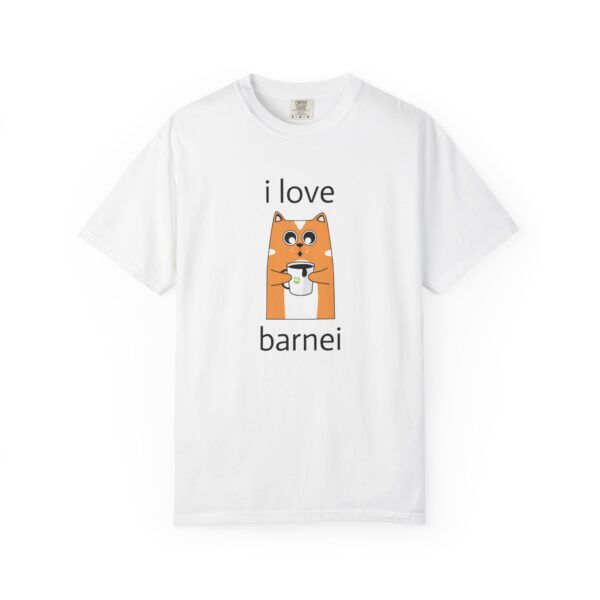 I Love Barnei Unisex Garment-Dyed T-Shirt - Fun & Casual Wear