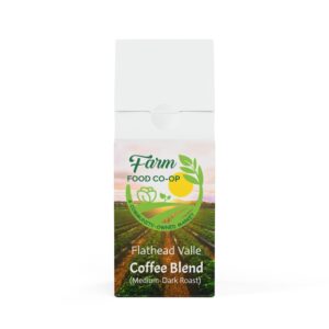 Farm Food CoOP Flathead Valley Coffee Blend (Medium-Dark Roast)