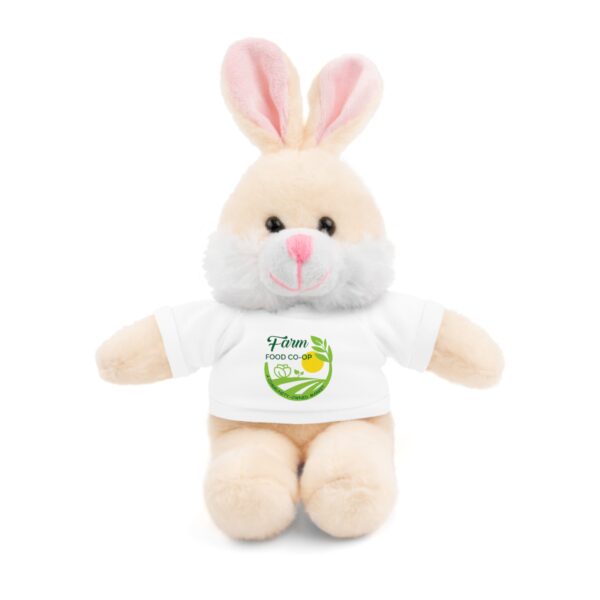Farm Food CoOP Stuffed Animals with Tee - Perfect Gift for Kids and Celebrations - Image 2