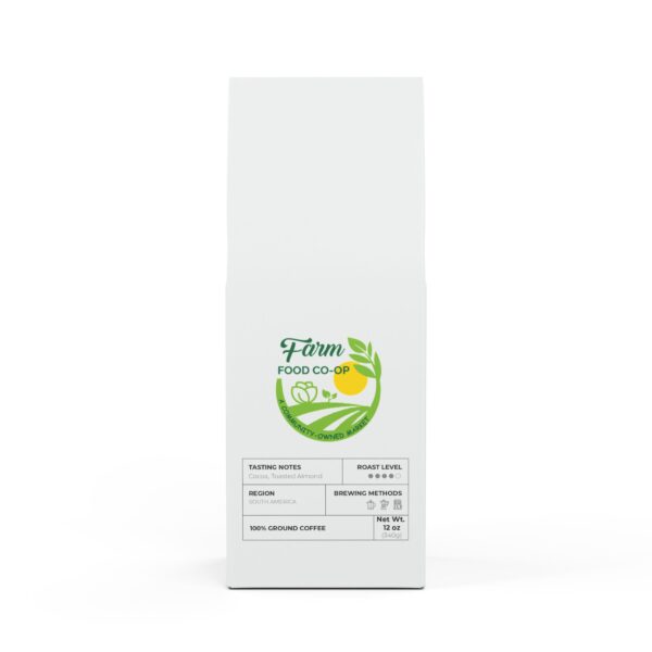 Farm Food CoOp Cascades Coffee Blend (Medium-Dark Roast) - Image 2
