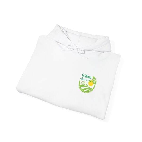 Farm Food CoOP Eco-Friendly Unisex Hoodie – "Grow Together" Design - Image 4