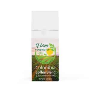 Farm Food CoOP Colombia Single Origin Coffee (Light-Medium Roast)