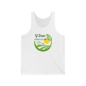 Farm Food Co-Op Unisex Jersey Tank - Eco-Friendly Community Apparel