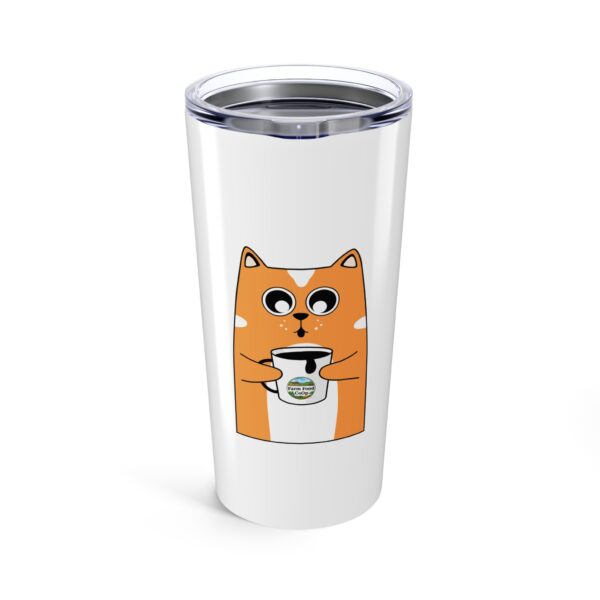 Barni Cute Cat Tumbler 20oz, Funny Cat Lover Gift, Personalized Coffee Mug, Travel Tumbler, Birthday Gift for Cat Owners