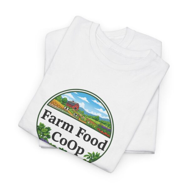 Farm Food Coop Unisex Heavy Cotton Tee - Casual Wear, Farm Apparel, Organic Products, Eco-Friendly Fashion, Gift for Foodies - Image 2